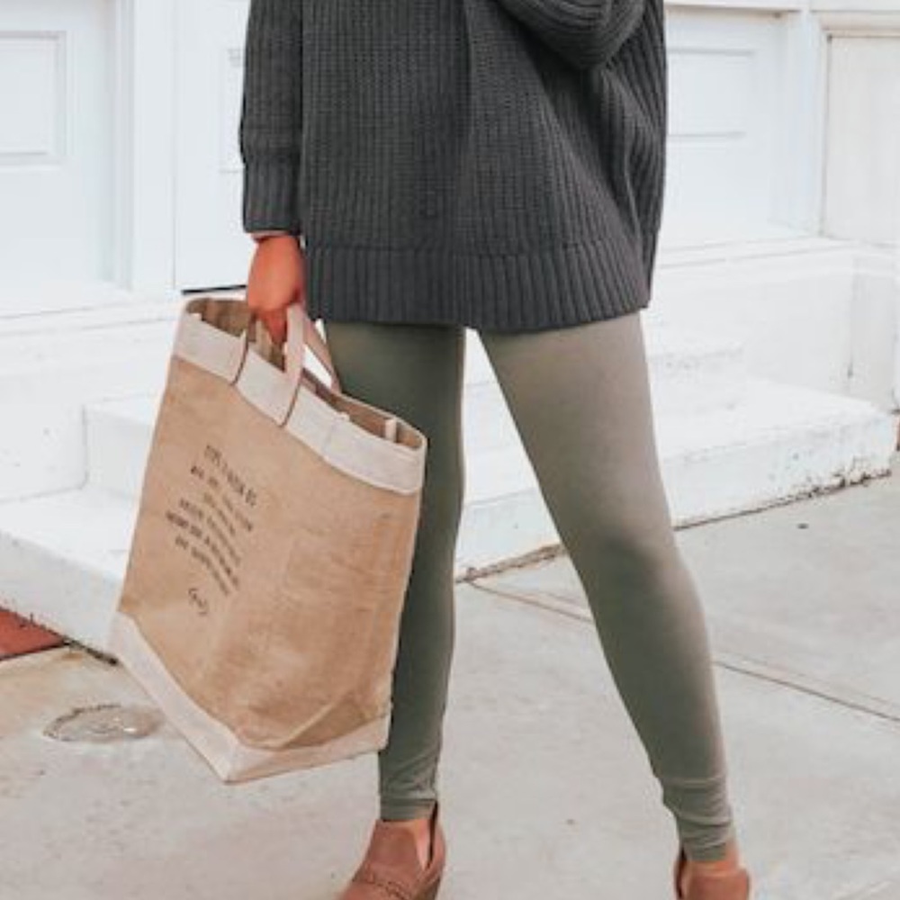 Olive Green Leggings